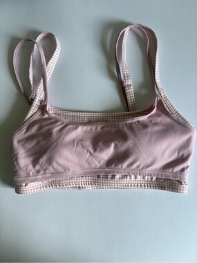 Milkstain Apparel Layered Bra Shortcake + Gingham